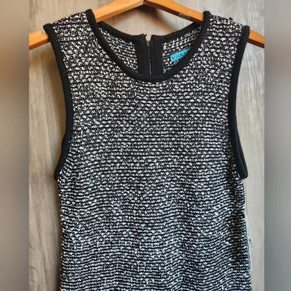Alice + Olivia NWT Havana Eyelash Wool Blend Mini Dress Medium Women's - Picture 5 of 10